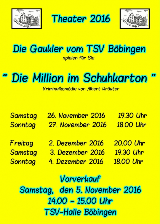 Theaterprogramm 2016
