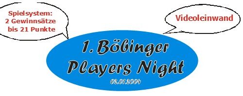 Players Night 2004 Einladung